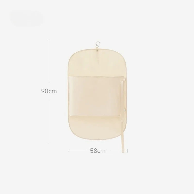1pc Wardrobe Lazy Compressed Storage Board Dust Cover Storage Artifact Foldable Fabric Down Jacket Zpaxo