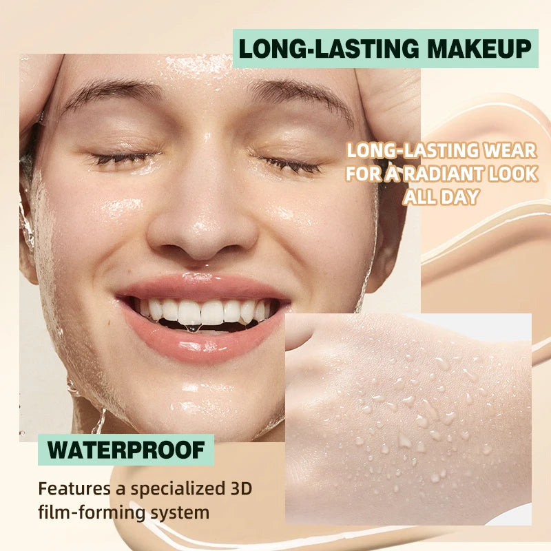 Waterproof Concealer Long-lasting Coverage Conceals Masks Blemishes