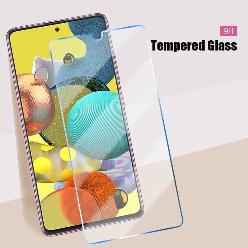 1- Tempered Glass Samsung Galaxy A13 A14 A21S A33 A34 A51 A52 A53 A54