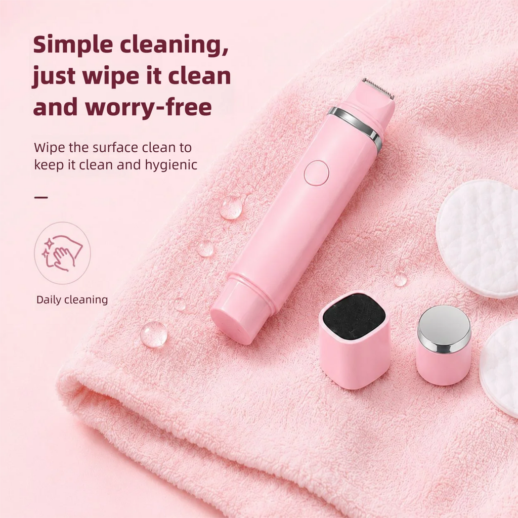 Dual Head Shaving Device Private Areas Designed As Women's Trimming