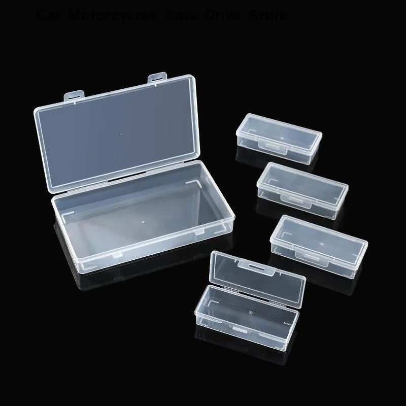CM4 Adjustable Dividers Clear Plastic Storage Organizer Box Craft