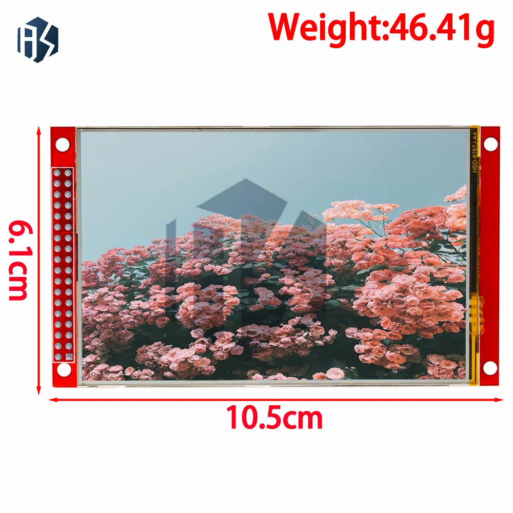 3 95 320x480 ILI9488 TFT LCD Display Module Touch Panel 16-Bit Zpaxo