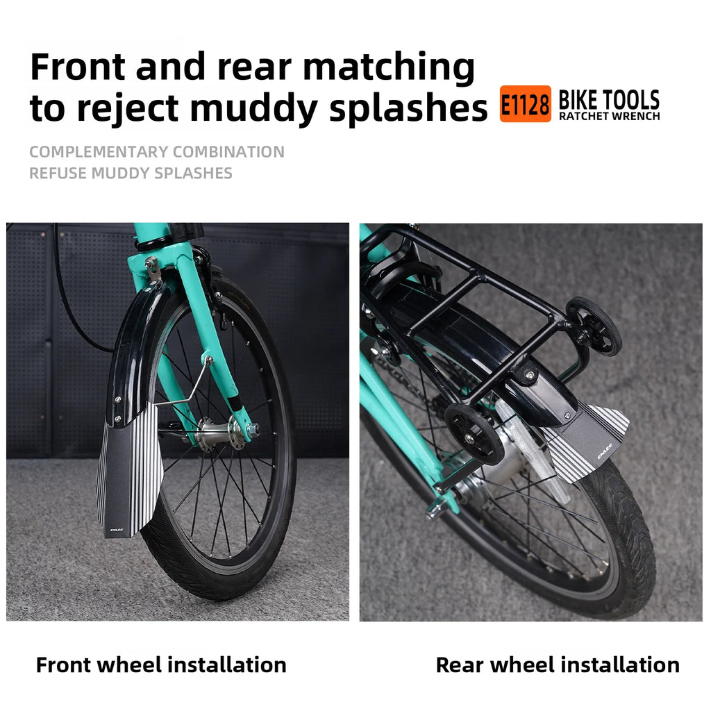 Brompton Folding Bike Front Fender – Quick-Release Mudguard