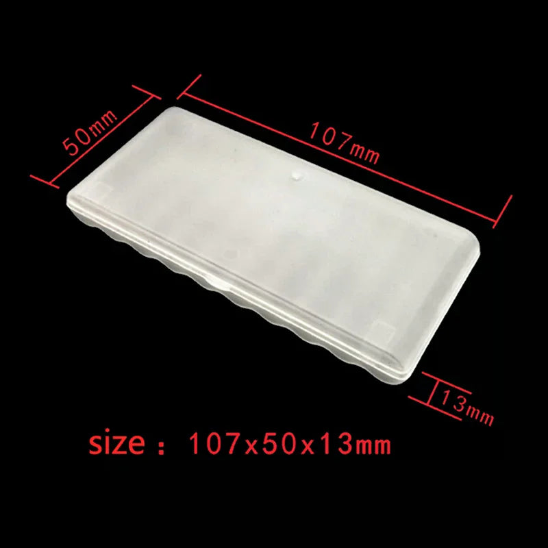 For 10pcs AAA Batteries Portable plastic battery case cover holder storage box Zpaxo