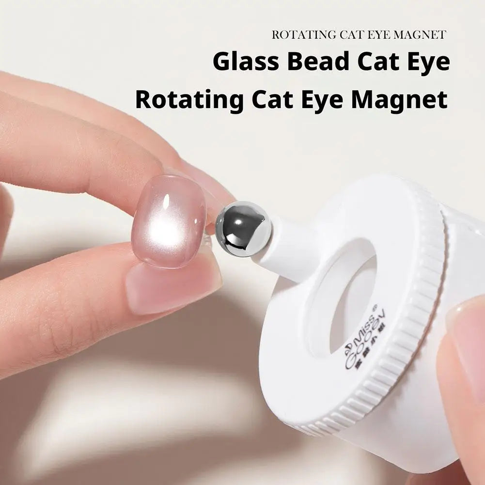 360° Rotating Cat Eye Nail Magnet Tool | DIY Gel Nail Art Nail Art Magnet Tool Zpaxo