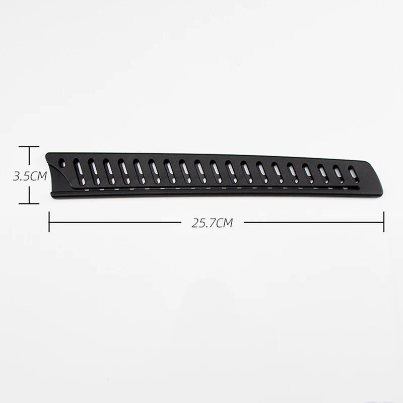 Black Plastic Kitchen Knife Blade Protector Cover 10 Inches Sleeve