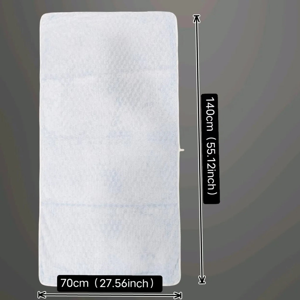 Coral Fleece Bath Towels – Soft, Quick-Dry Waffle Weave Bath Towel Zpaxo