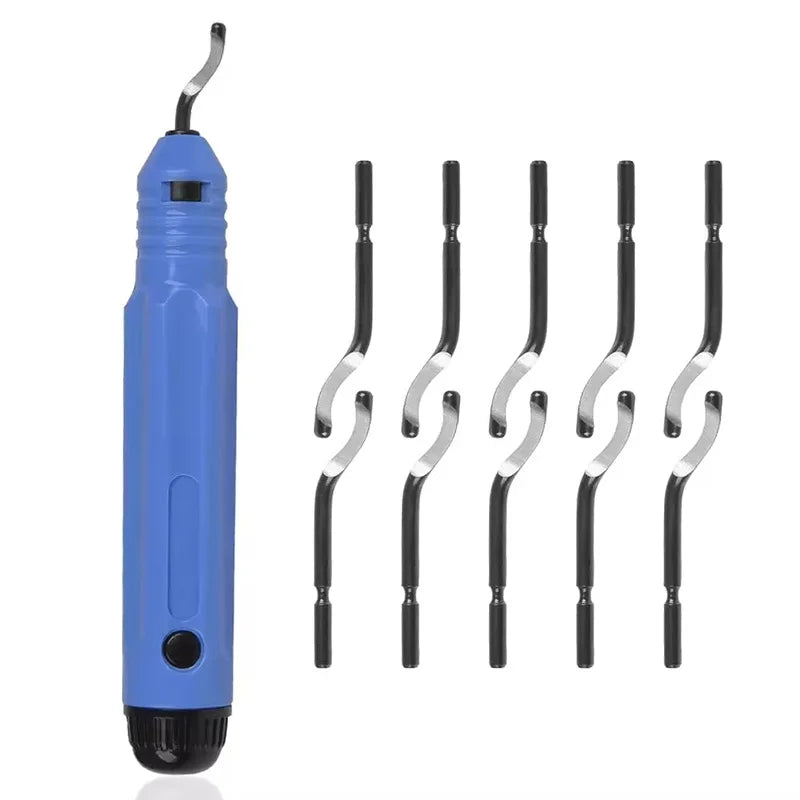 Hand Metal Trimming Knife Router Bit Rotary Deburr Blades Precision