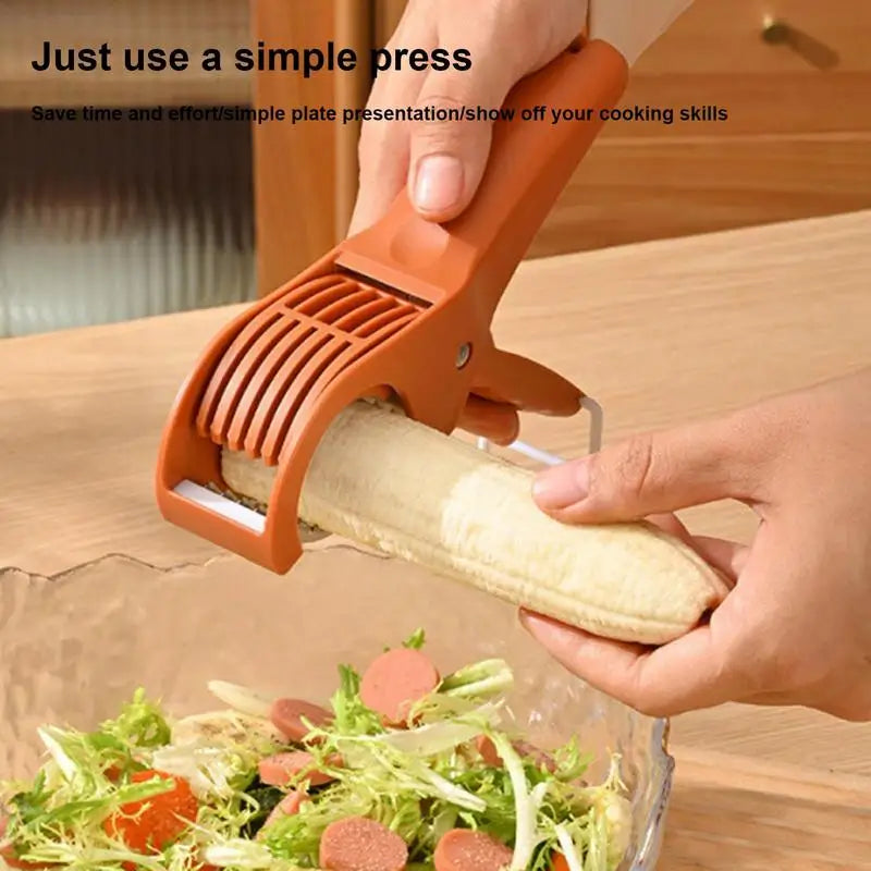 Stainless Steel Manual Slicer Fruit Vegetable Press Sausage Salad