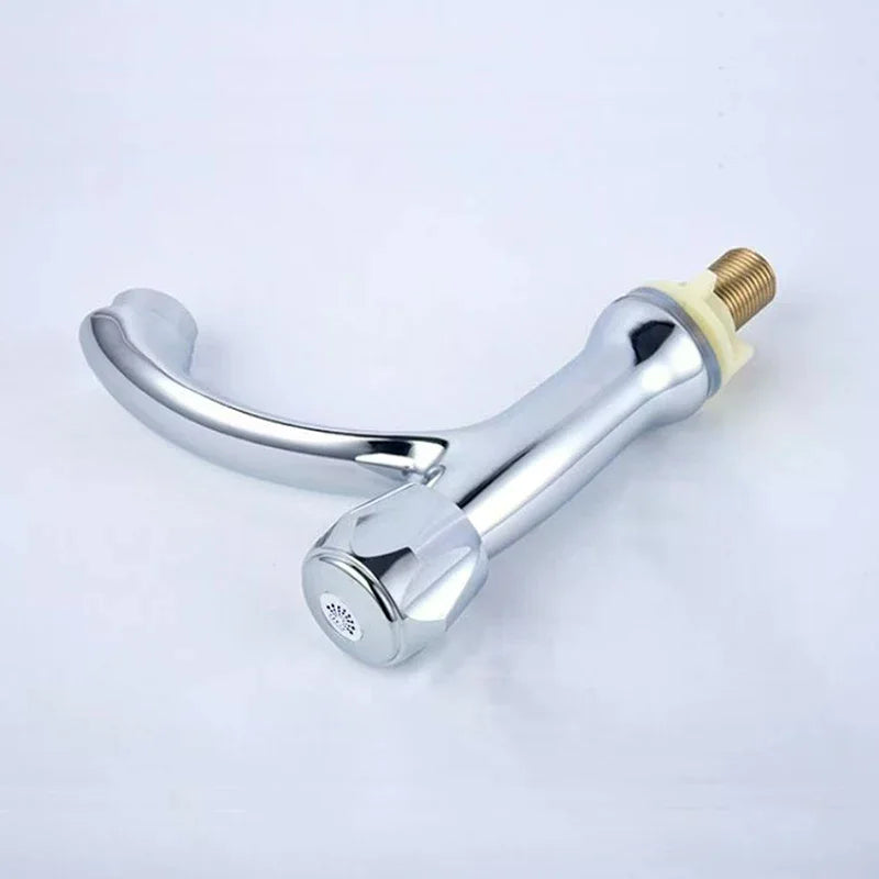 Plastic Steel Single Cold Water Faucet Single Hole Public Toilet Cold Water Basin Faucet Plastic Faucet Single Cold Water Faucet Zpaxo