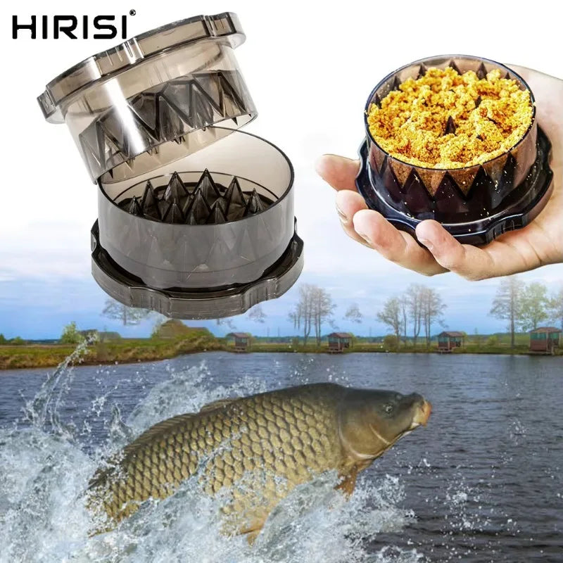 2026 Hot Sale！Hirisi Carp Fishing Bait Boilie Crusher Grinder Box Pellets Making WB11 Fishing Tackle Accessories for Boilies Zpaxo