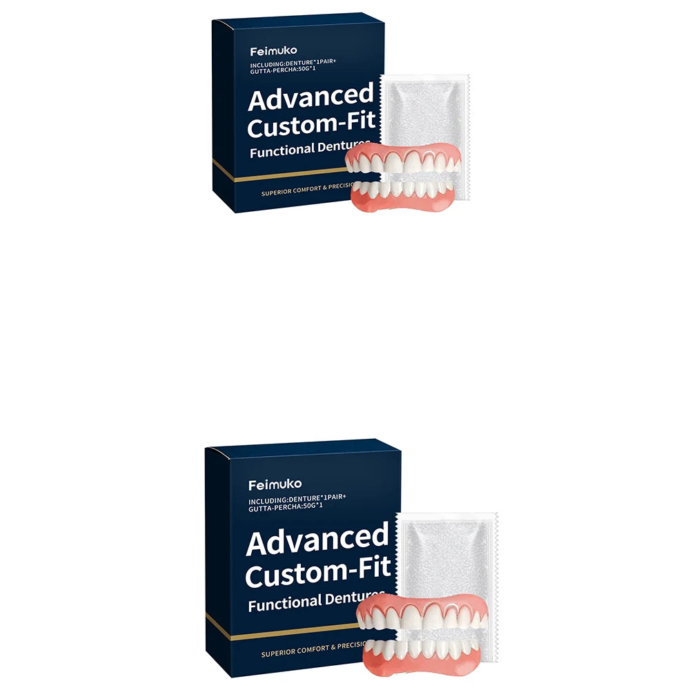 Tooth Decoration Set, Soft Material Lightweight Design Comfortable Portable Premium Improve Daily Social Smile Aesthetics Zpaxo 2boxed