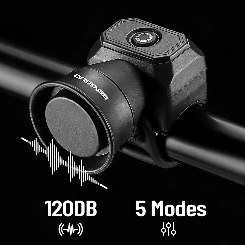Mountain Bicycle Electronic Horn Bike Charging Waterproof Bell Riding