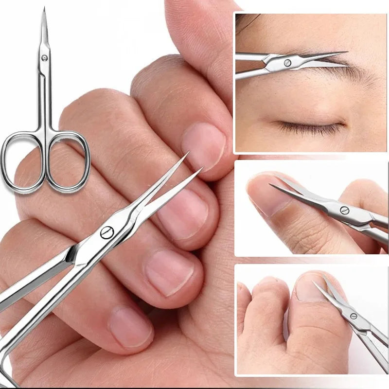 Dead Skin Remover Stainless Steel Curved Tip Thin Blade Cuticle
