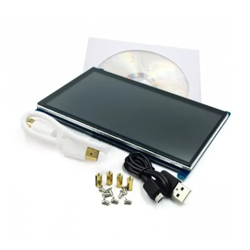 7-inch LCD HDMI display monitor Raspberry Pi 3/4 generation ultra clear compatible with Raspberry Pi Zpaxo Default Title