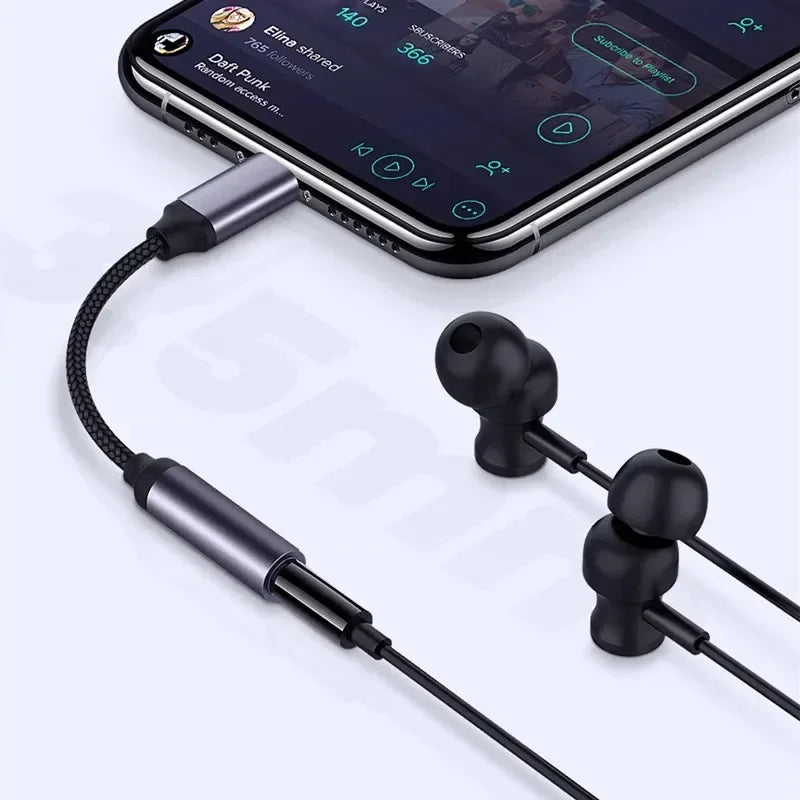 Lightning Headphone Adapter 3 Jack IPhone 14 13 12 11 Max XS XR X AUX