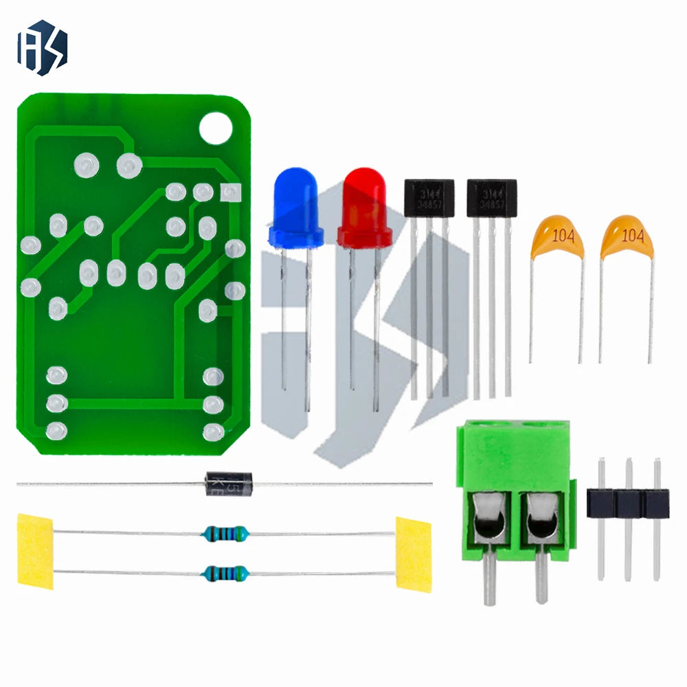 Hall Effect Magnetic Polarity Sensor Module 3 3V 5V High-sensitivity Zpaxo