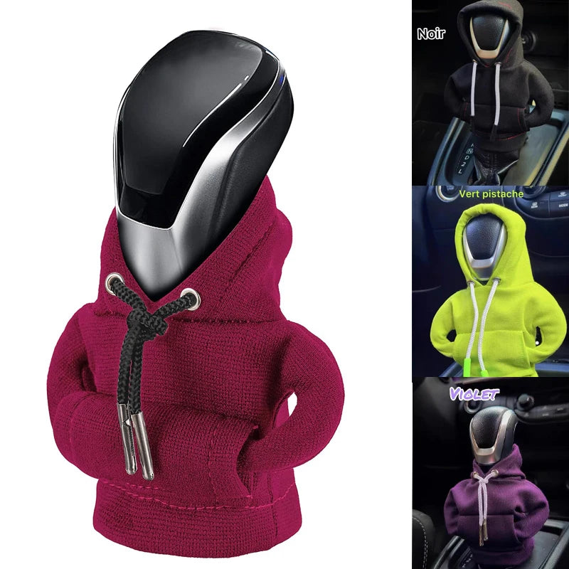 2023 Christmas Decor Gear Shift Hoodie Cover Handle Decoration Fits