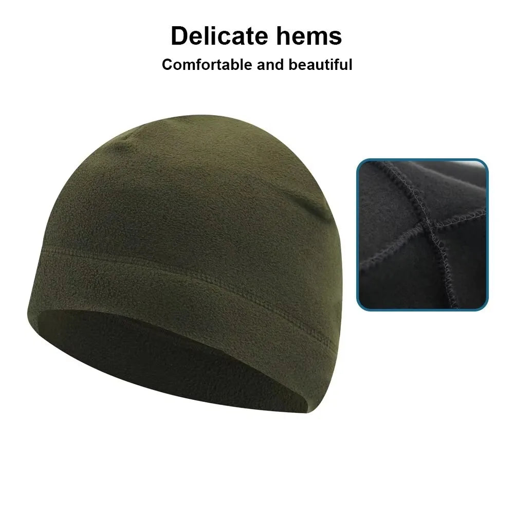 Thermal Fleece Beanie Balaclava – Unisex Windproof Ski Hat