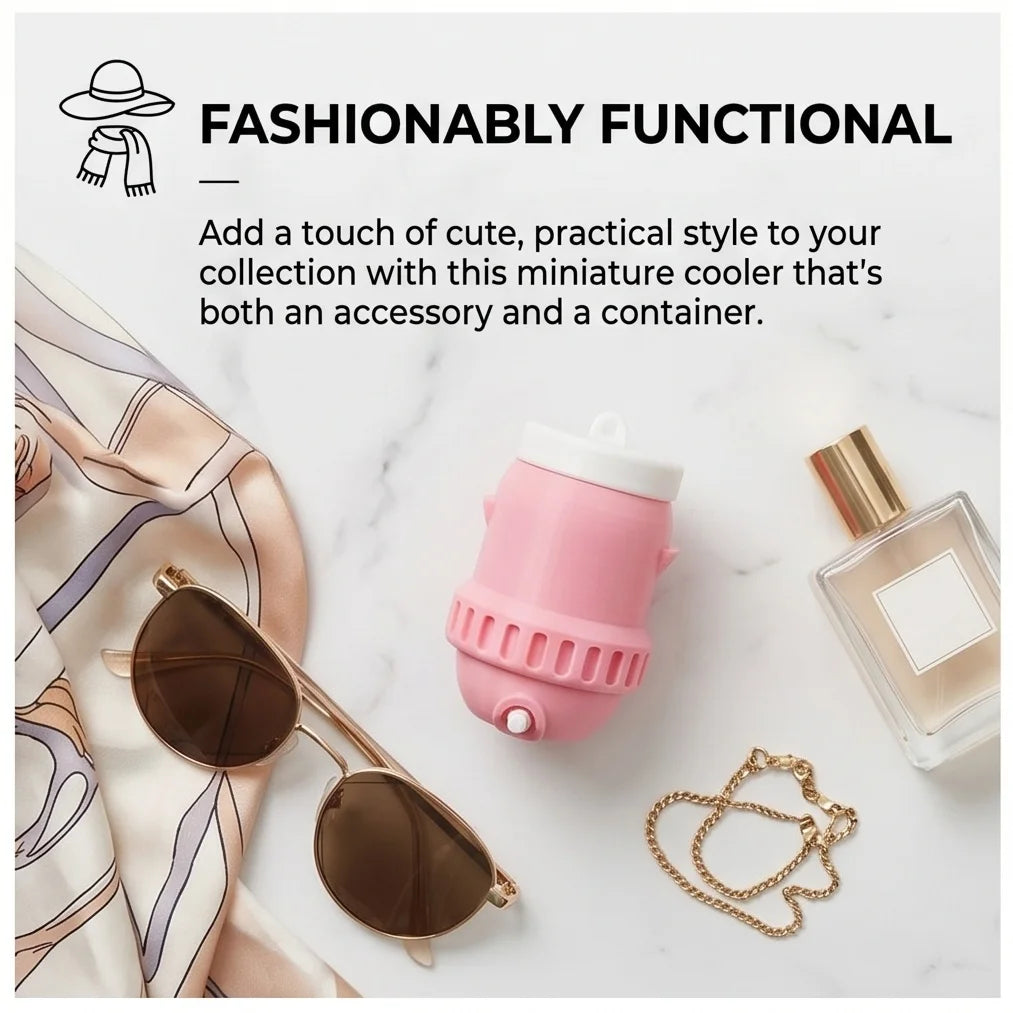 Mini Lip Balm Holder Keychain Bag Portable Lipstick Storage Case
