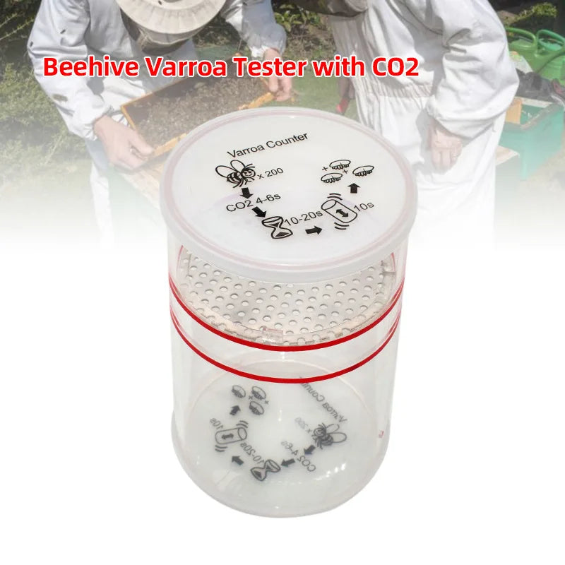 Varroa Tester CO2 Honey Bees Easy Check Test Bee Mite Monitoring Tool