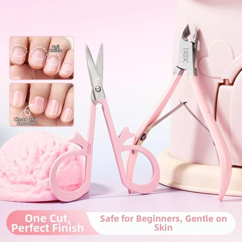Small Eyebrow Trimming Scissors Portable Natural Sharp Dead Skin Zpaxo