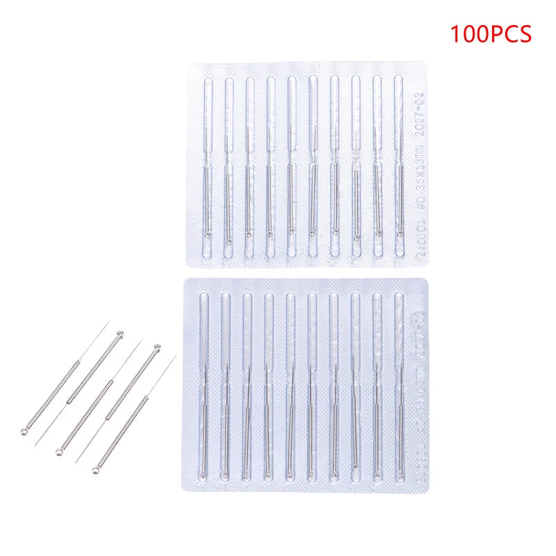 100 PCS Plasma Pen Needles For Spot Mole Freckle Tattoo Removal Point Pen Machine Beauty Equipment Zpaxo Default Title