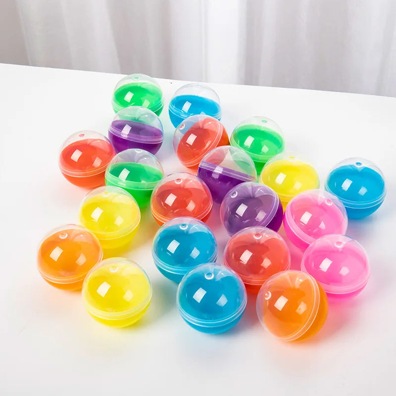 DIY Hollow Balls Plastic Ball Fillable Bauble Ornaments Home Party