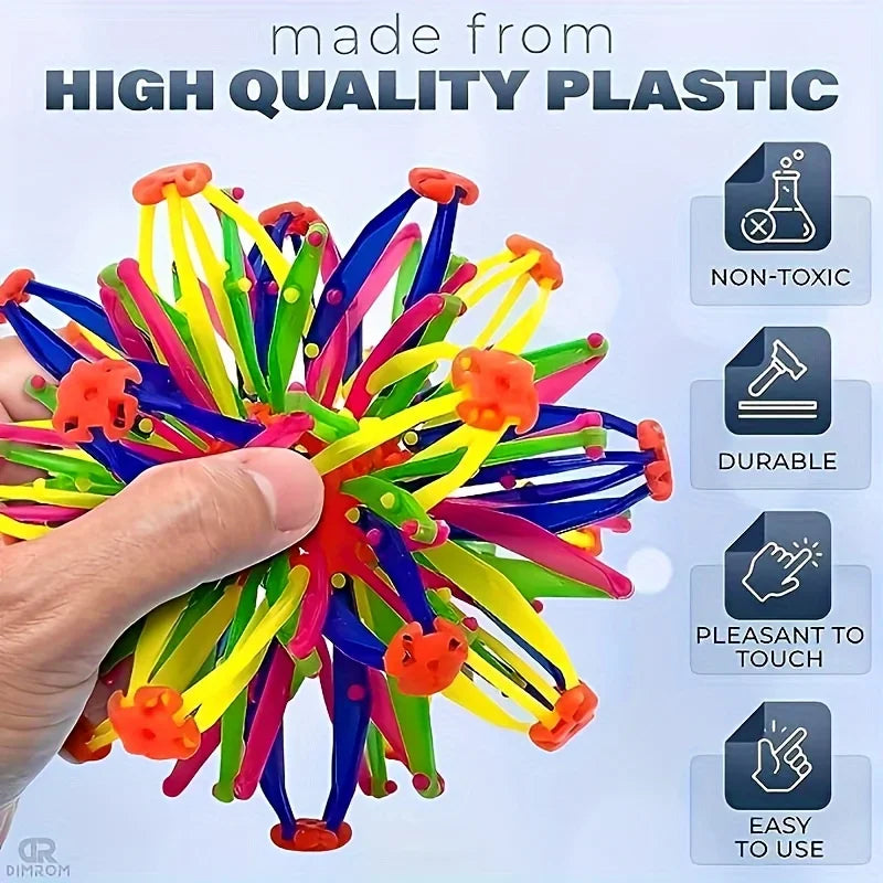 Large Retractable Ball Expandable Breath Toy Calming Stress Relief