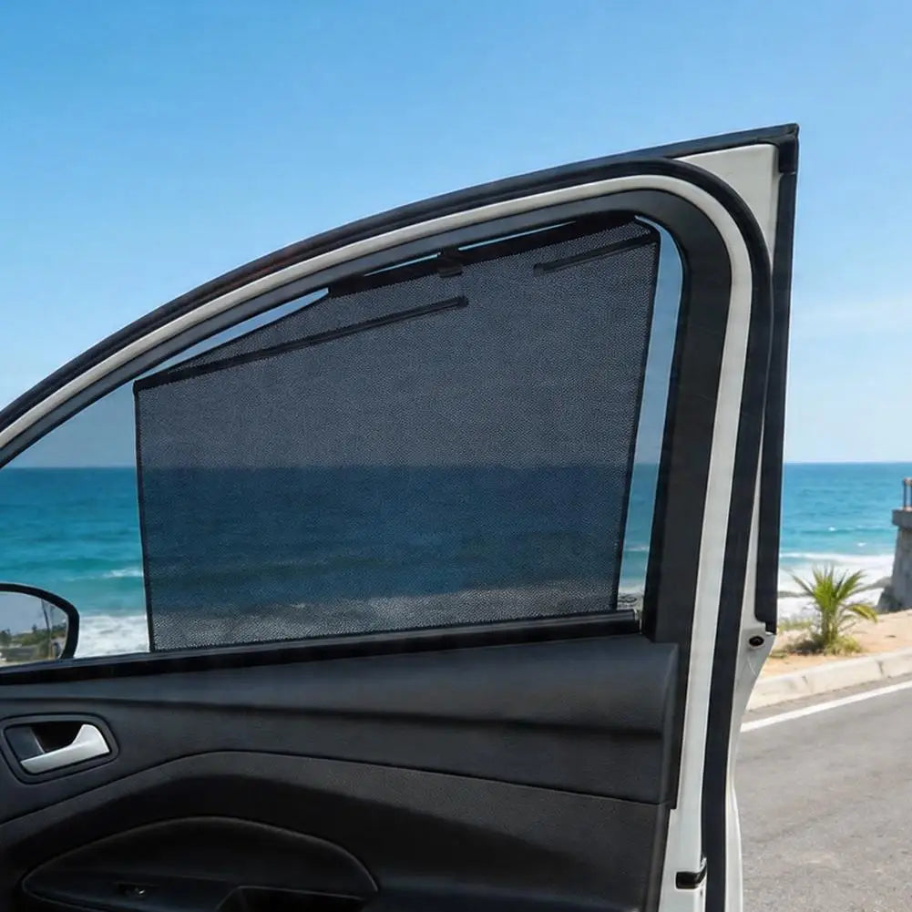Driver Seat Flexible Sunshade Car Window Curtain Sunshade Blocks Back Seat Sun UV Glare Heat Protector Car Trunk RV Travel Zpaxo