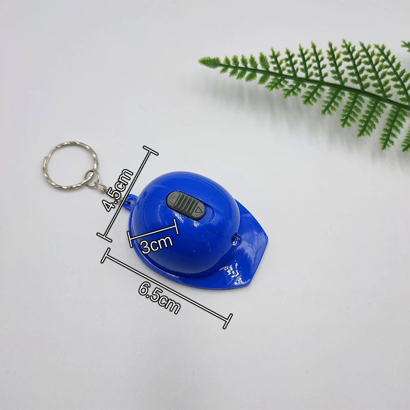 LED Helmet Bottle Opener Keychain – Flashing Light Party Tool