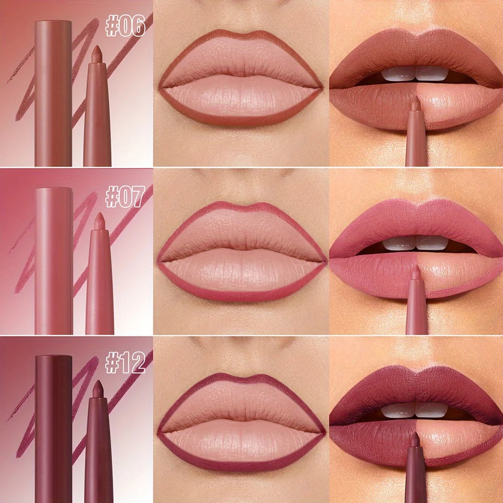 Lip liner Matte waterproof long-lasting non-stick cup lipstick pen outline lip line Zpaxo