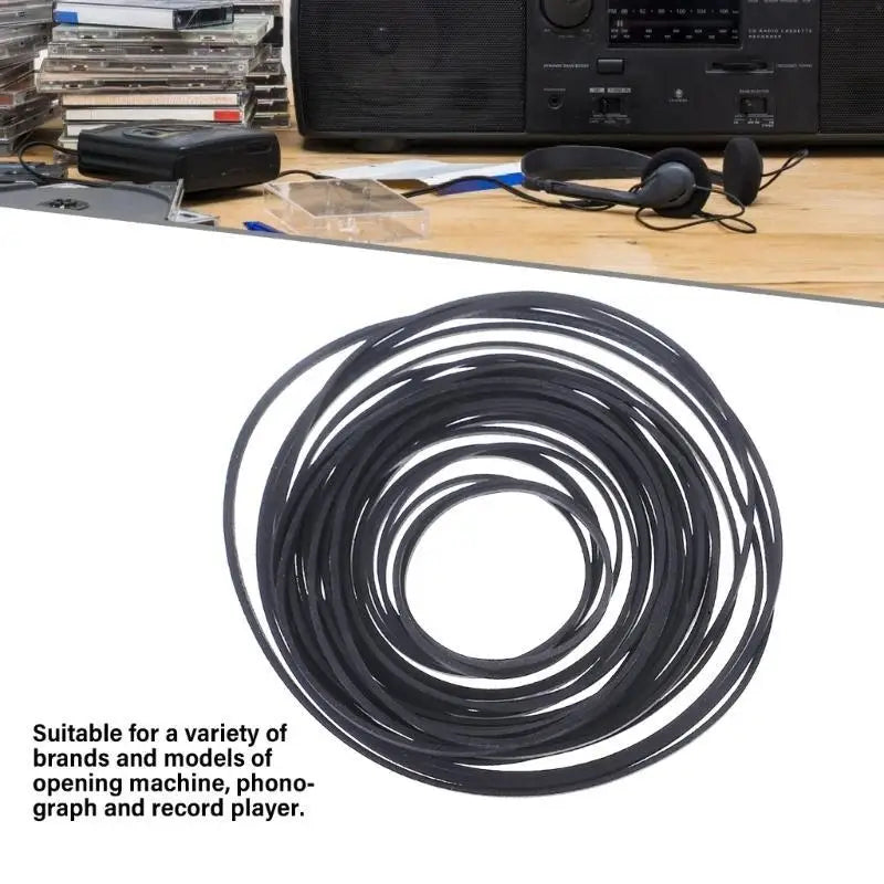 652F Rubber Belt 0 7 Assorted Drive Belts 40- Auditory Equipment Zpaxo