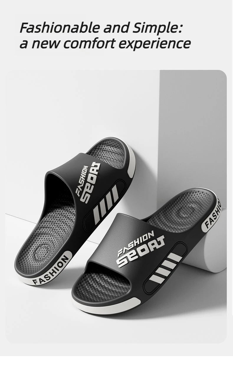 Thick Sole Anti-slip Sports Slides Men Summer EVA Sandals House