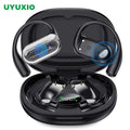 UYUXIO Open Ear BT 5 4 Earbuds Wireless Headphones 50H Playtime Sport