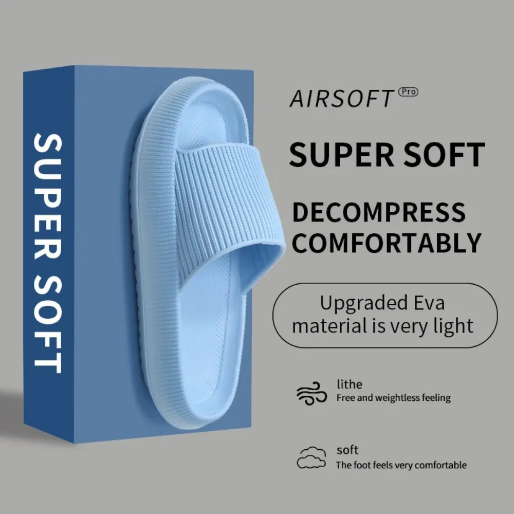 Outerwear Casual Slippers Home Use Women's Simple EVA Slip-on Shoes