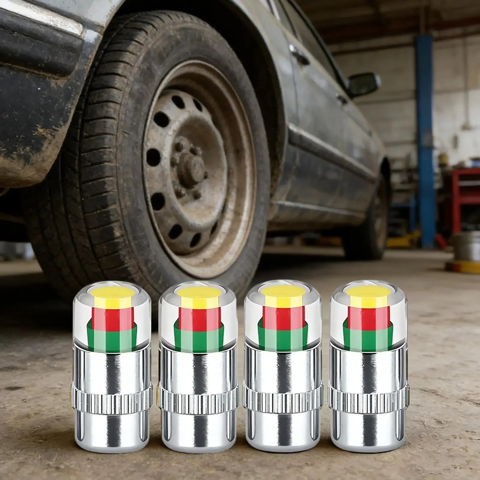 Tire Pressure Indicator Valve Stem Caps | Cars, Trucks & SUVs