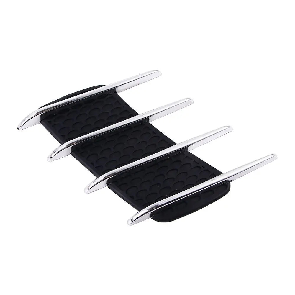 Chromium Car Styling Accessories False Air Outlet Shark Gills Zpaxo