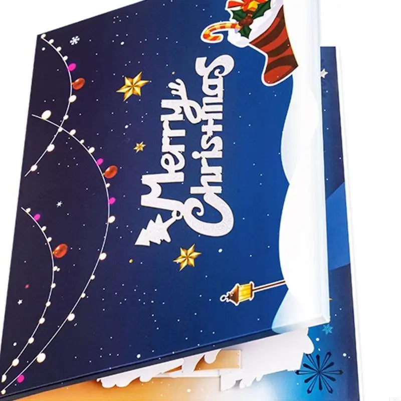 Light Music Holiday Card Illuminated Musical Christmas Greeting