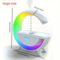 Large Anti Gravity Humidifier Multifunctional Home Water Droplet Zpaxo White - large