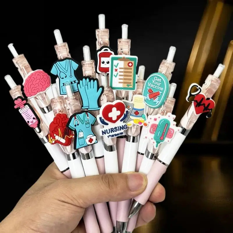 6 Retractable Gel Pens Great Medical Record Writing Ideal As Nurses Zpaxo