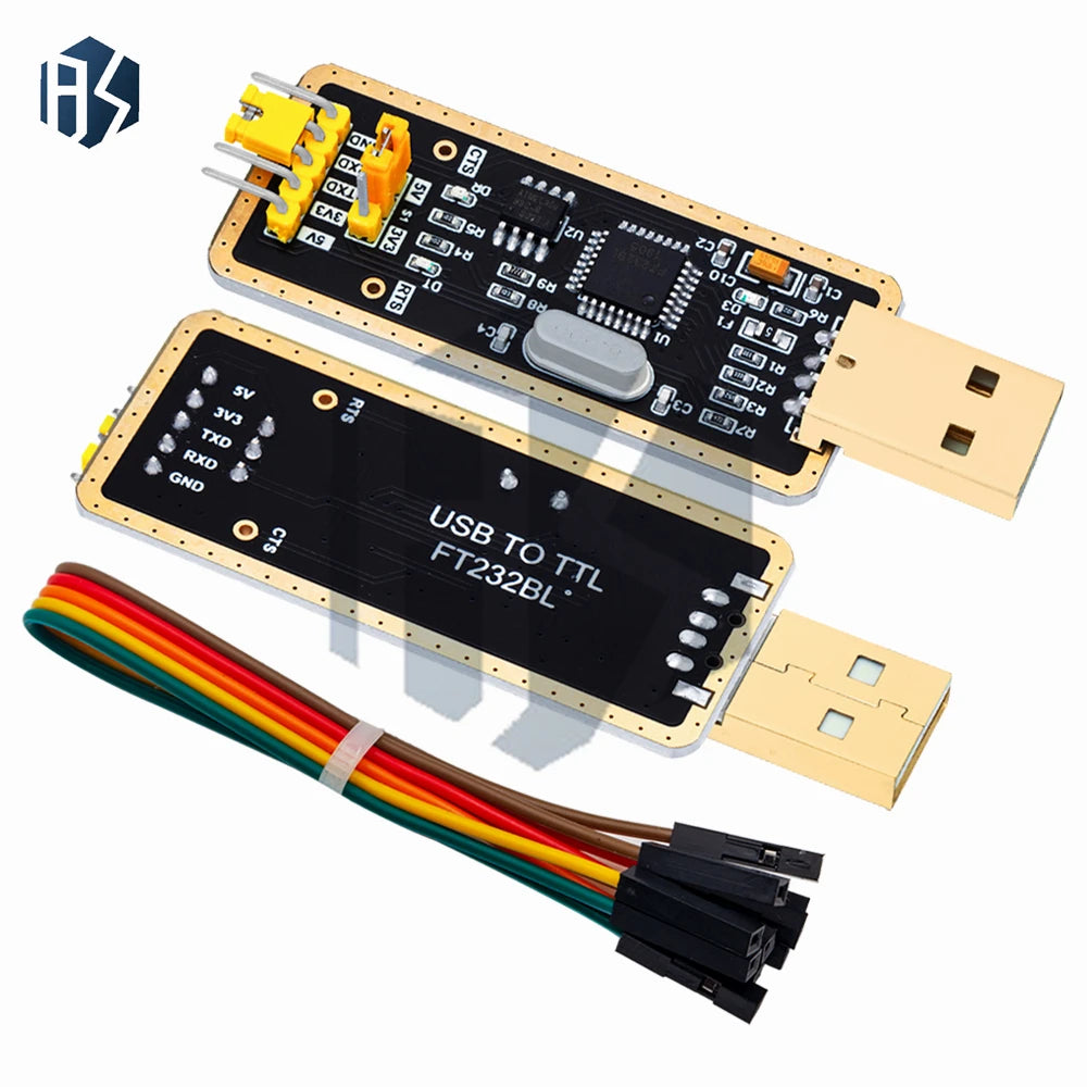 FT232RL FT232BL FTDI USB-TTL Serial Adapter Module 3 3V-5 5V Mini Zpaxo