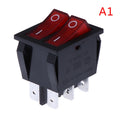 RK1-23 Oil Heater Switch OFF Rocker 250V 16A Double Buttons