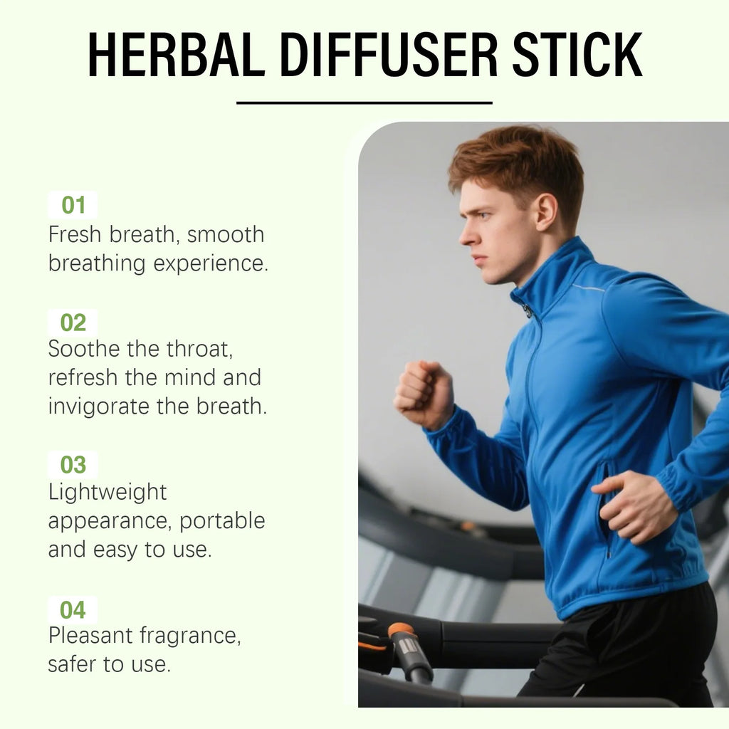 Herbal Diffuser Pen – Lung Cleanse & Breathing Support Inhaler Herbal Aromatherapy Inhaler Zpaxo