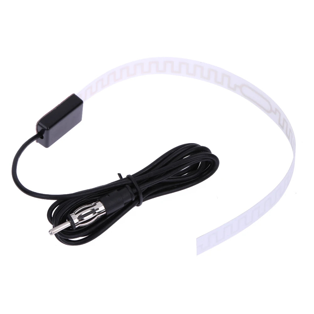 AM FM Hidden Intnal Glass Screen Mount Car Radio Amplifier Aerial