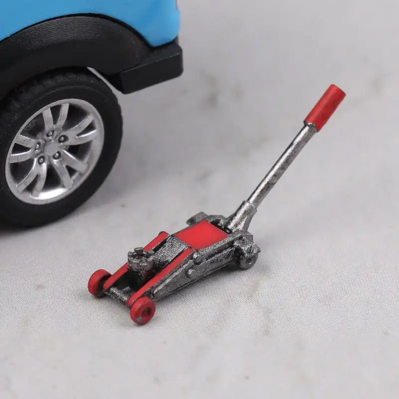1 64 Scale Car Lifting Jack Model Modification Garage Repair Zpaxo 04