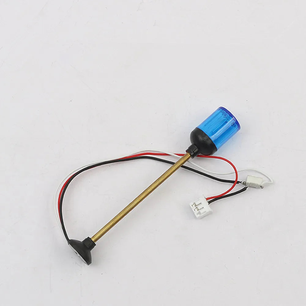 Henglong LED Flashing Warning Light Caution Lamp 3-18V 1 16 Version 6 Zpaxo Blue Flat