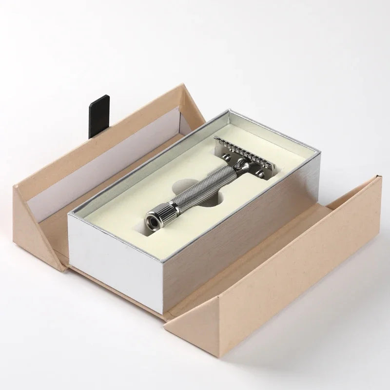 2026 New Arrival! Yaqi BAENZIGER Stainless Steel Safety Razor Boyfriend's Gift Zpaxo