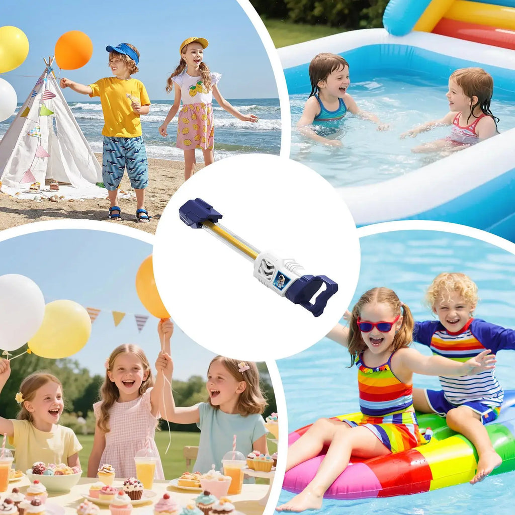 Water Squirter 15-Holes Pull-out Swimming Pool Game Toys Boys Girls Zpaxo