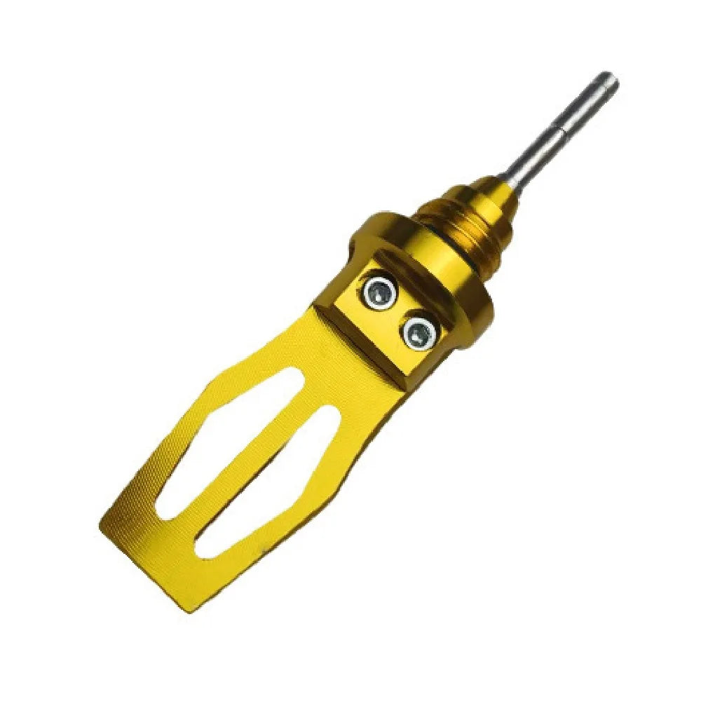 CNC Precision Motorcycle Engine Oil Dipstick Professional Universal Zpaxo Gold